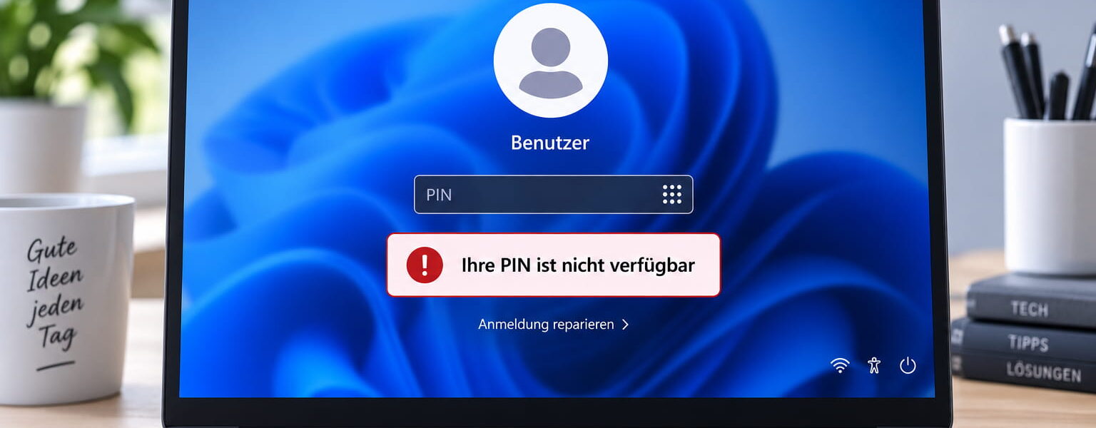 Ihre PIN ist nicht verfügbar unter Windows 11