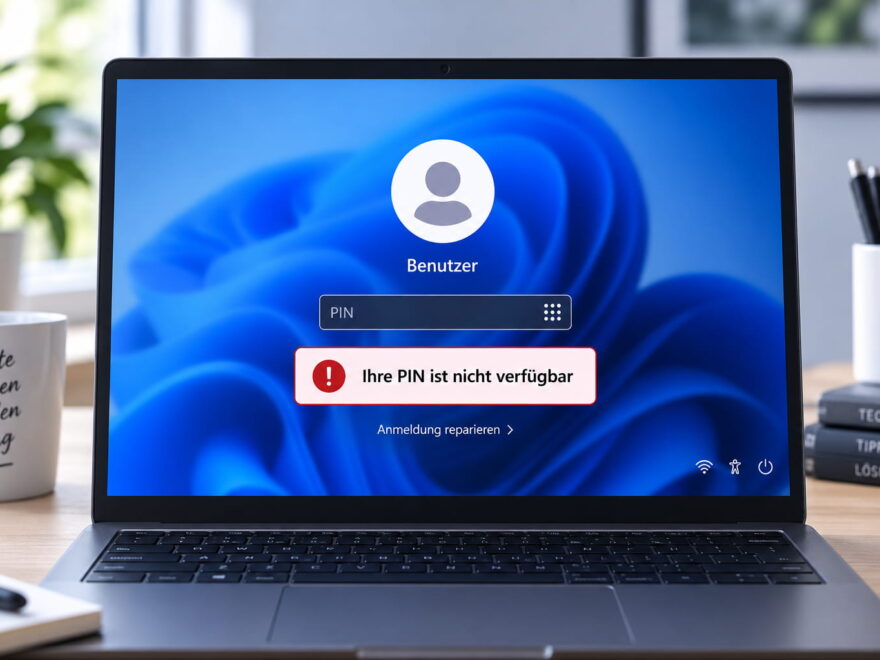 Ihre PIN ist nicht verfügbar unter Windows 11