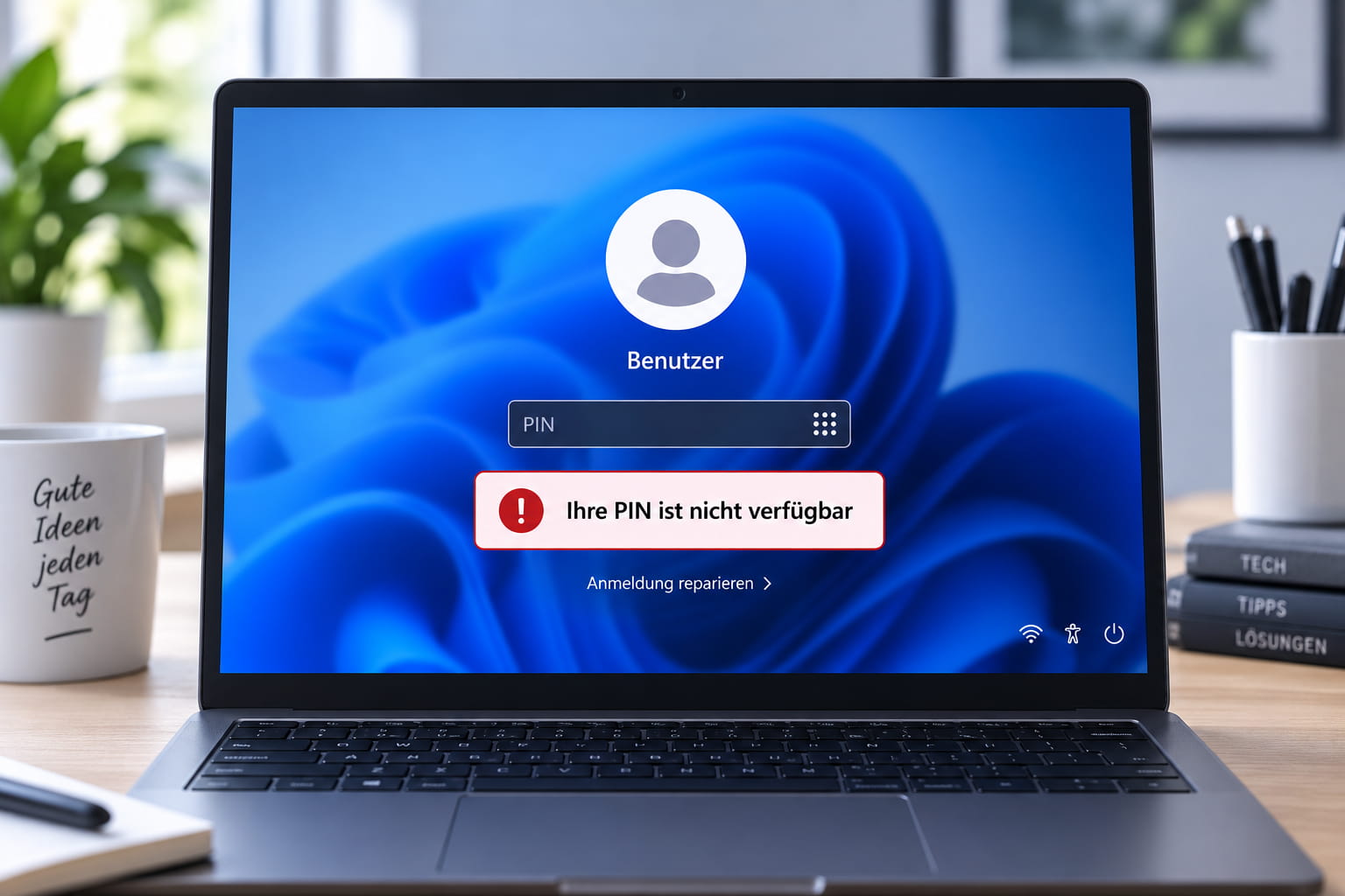 pin fehler windows11 beitragsbild Ihre PIN ist nicht verfügbar unter Windows 11