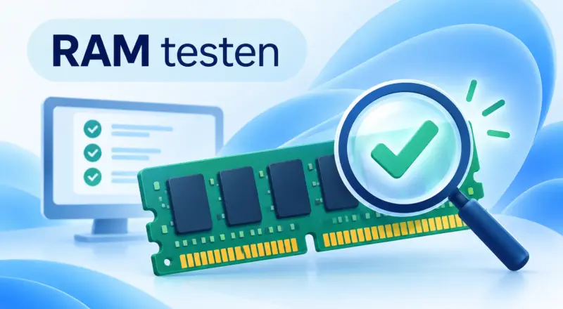 ram testen windows 11 beitragsbild RAM unter Windows 11 auf Speicherfehler testen