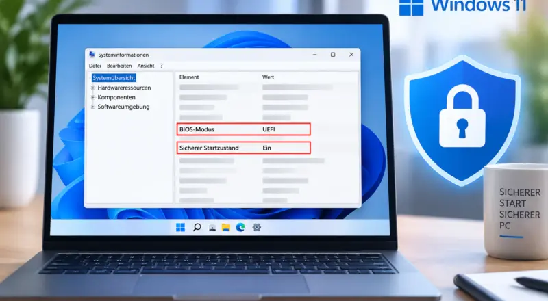 Secure-Boot-Status prüfen unter Windows 11