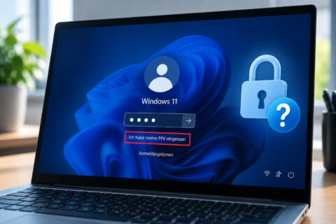 Windows 11 PIN vergessen und Anmeldung wiederherstellen
