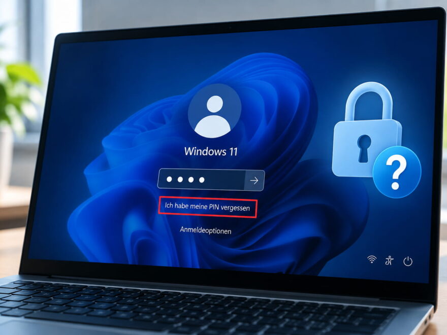 Windows 11 PIN vergessen und Anmeldung wiederherstellen