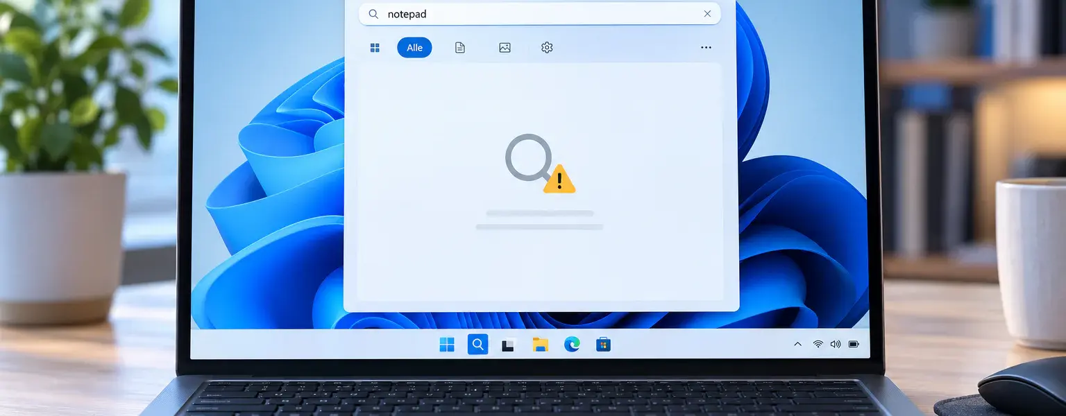Windows 11 Suche funktioniert nicht und zeigt keine Suchergebnisse auf dem Laptop
