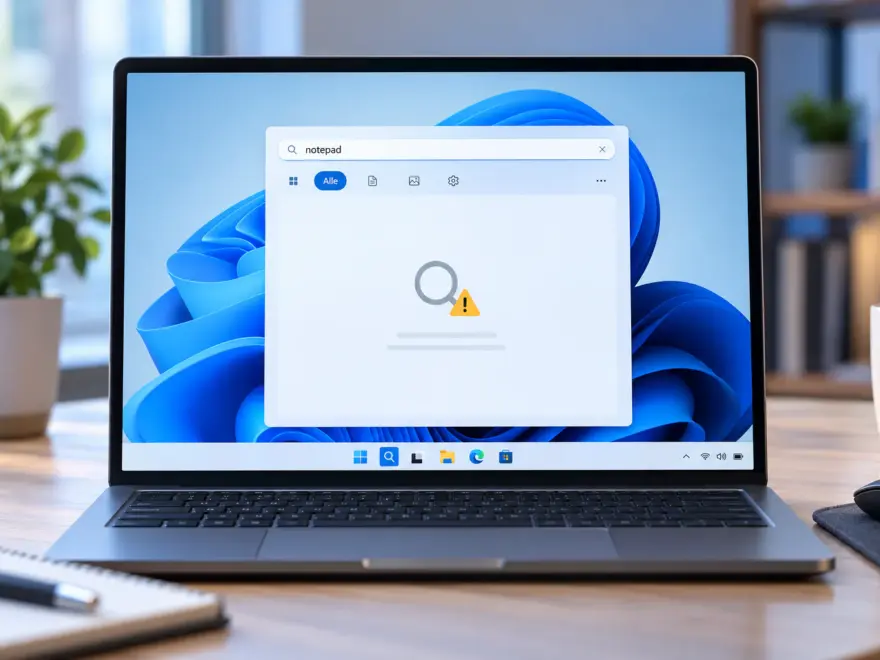 Windows 11 Suche funktioniert nicht und zeigt keine Suchergebnisse auf dem Laptop