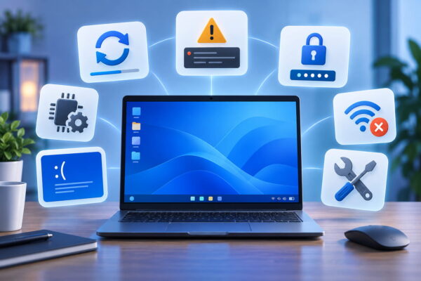 Windows-Fehler und typische Windows-Probleme Typische Windows-Fehler wie Update-, Treiber- und Anmeldeprobleme
