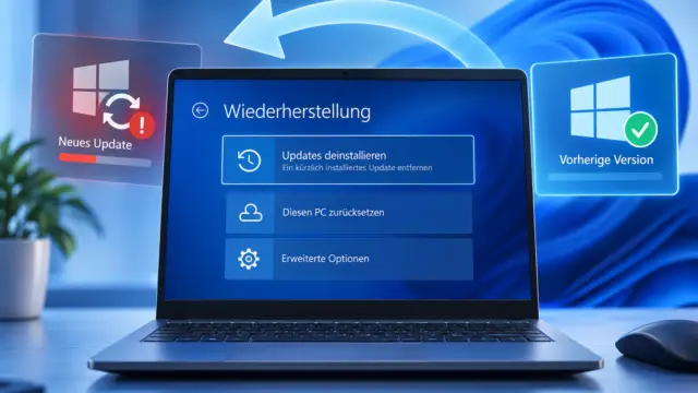 Vorherige Windows-Version nach einem Update wiederherstellen