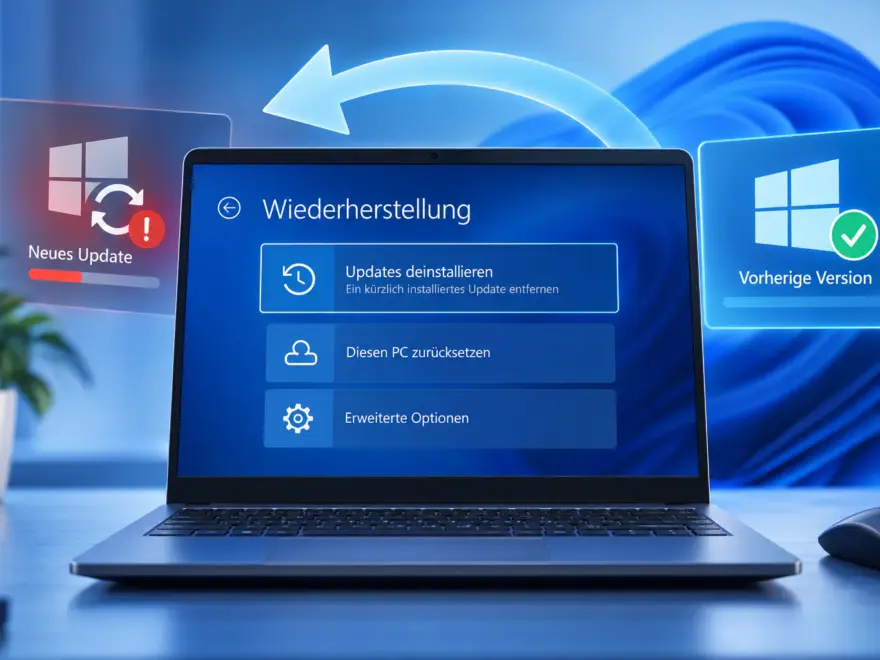 Vorherige Windows-Version nach einem Update wiederherstellen