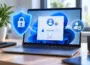 Illustration zum Administrator Protection Schutz in Windows 11 mit Windows Hello und geschützten Administratorrechten