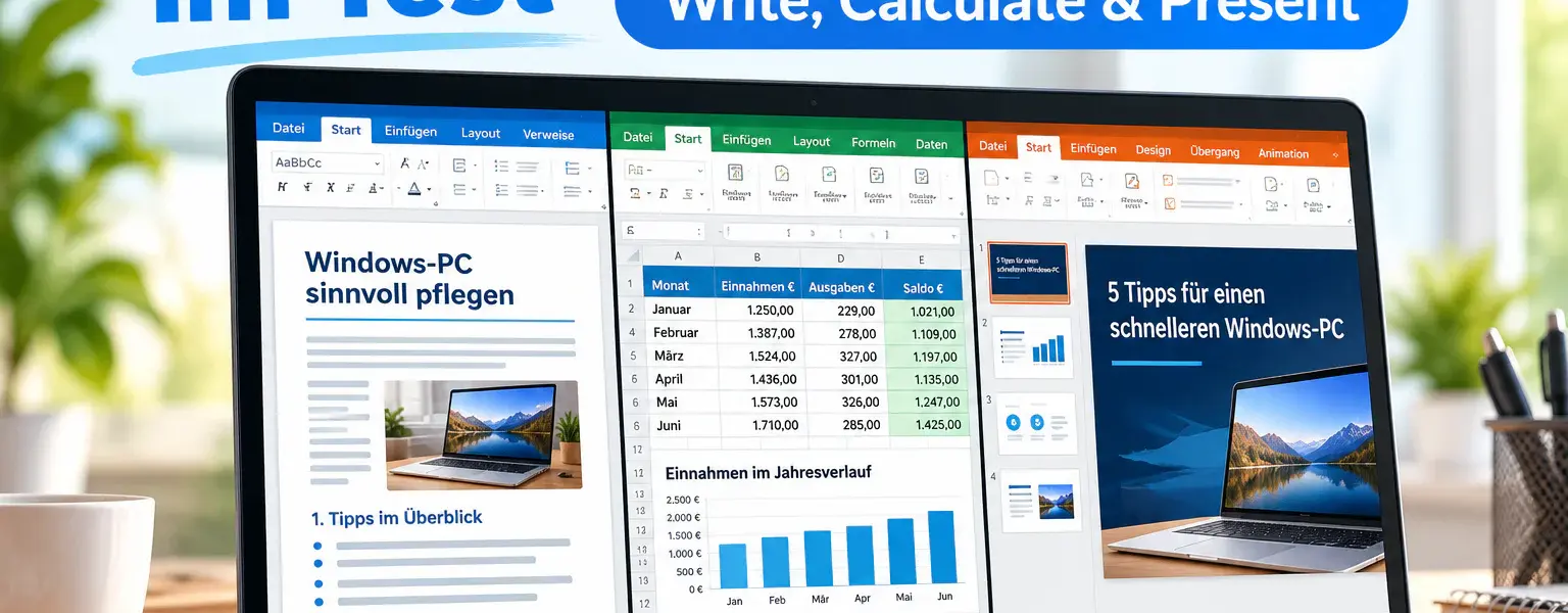 Ashampoo Office 27 im Test mit Write, Calculate und Present