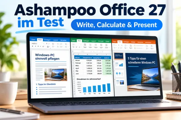 Ashampoo Office 27 im Test mit Write, Calculate und Present