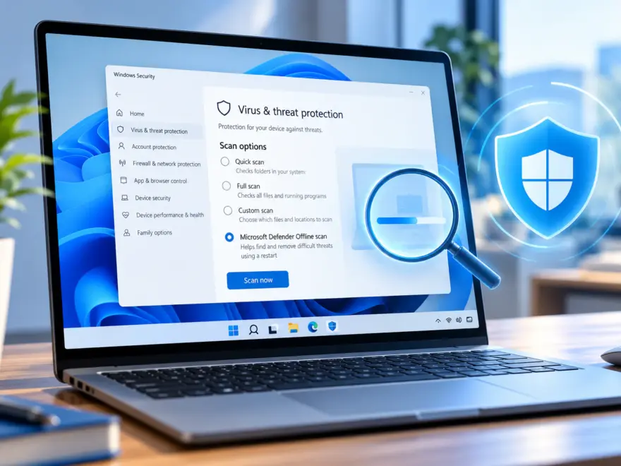 Windows Defender Offline-Scan unter Windows 11