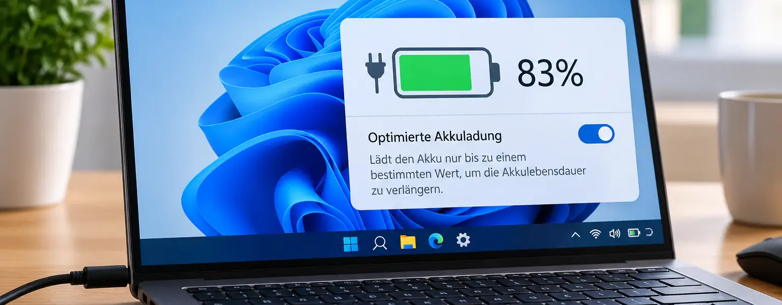 Laptop-Akku wird trotz angeschlossenem Netzteil nicht geladen
