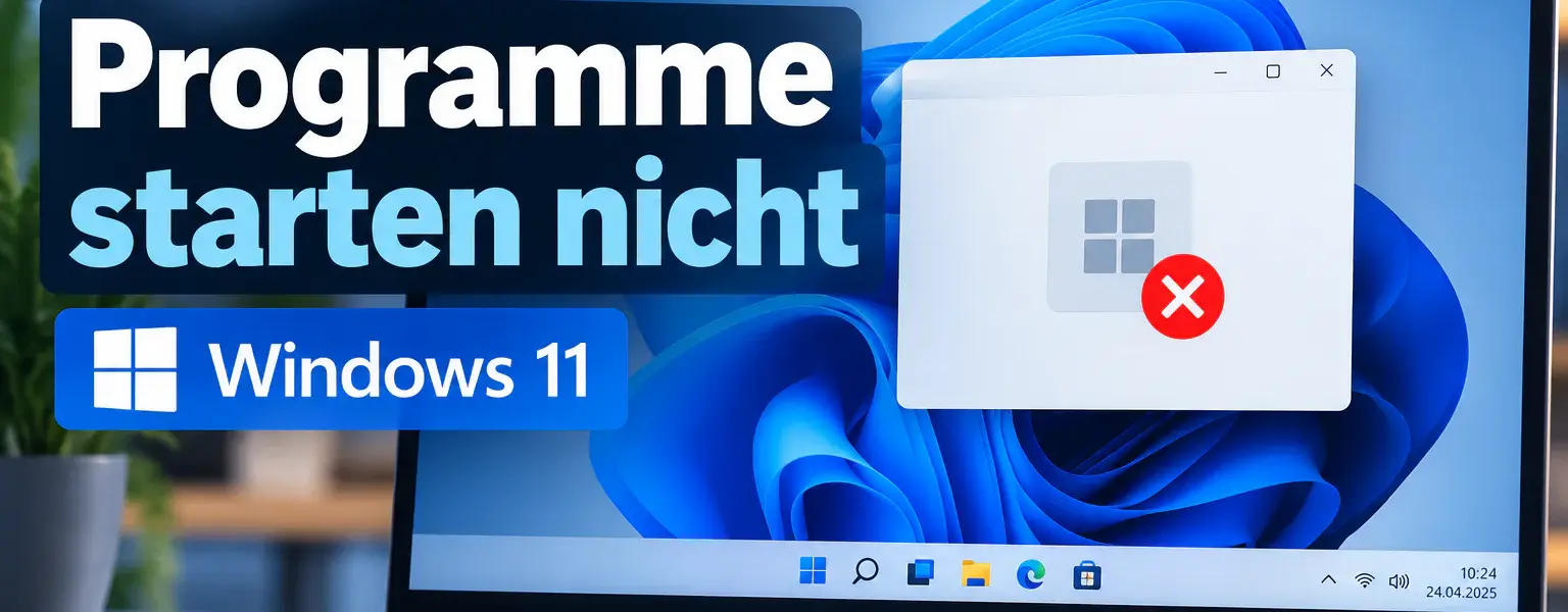 Windows 11 – Programme starten nicht und zeigen ein Fehlersymbol