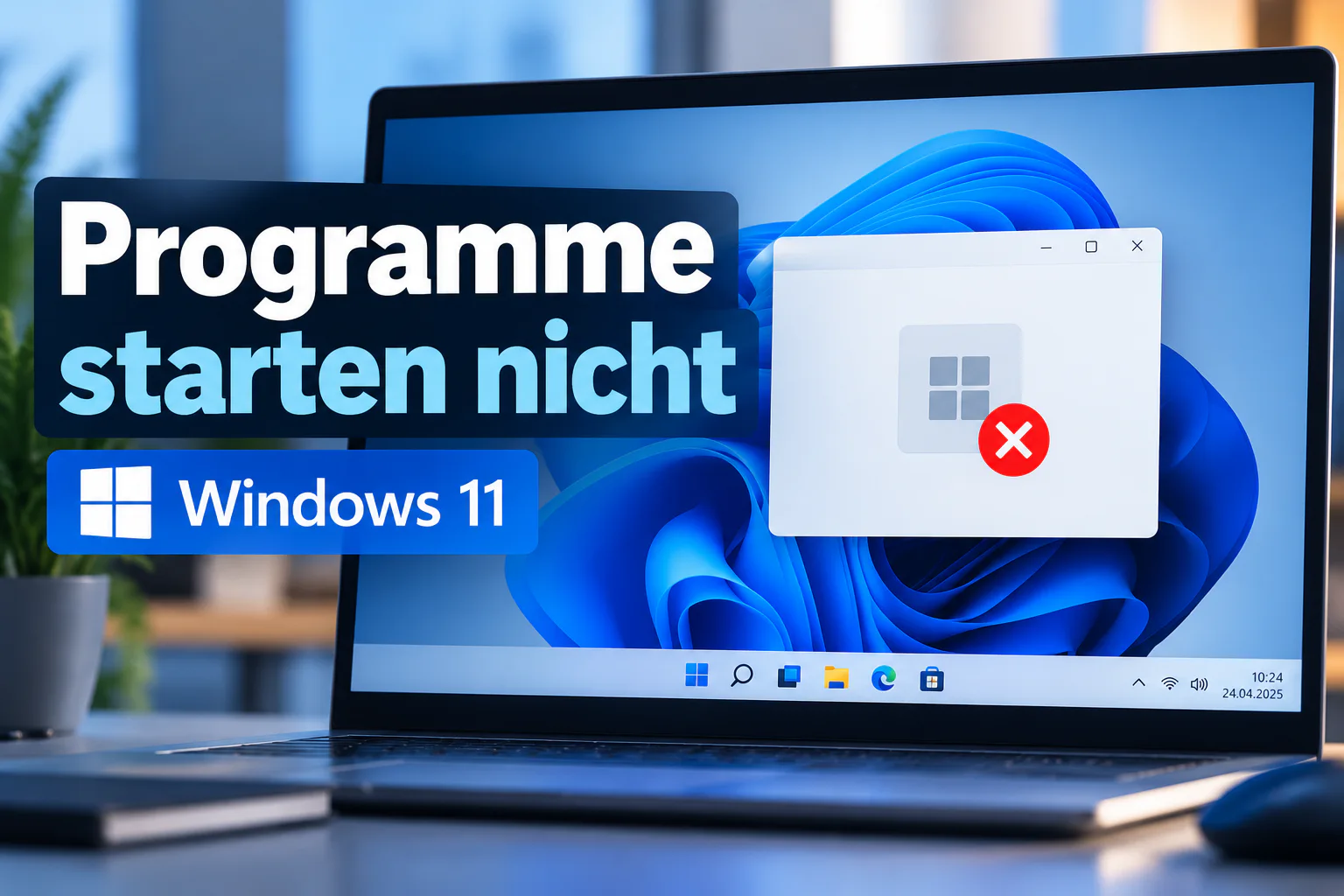 Windows 11 – Programme starten nicht und zeigen ein Fehlersymbol