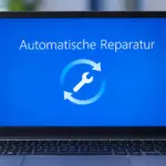 Windows 11 automatische Reparatur in Endlosschleife auf einem Laptop