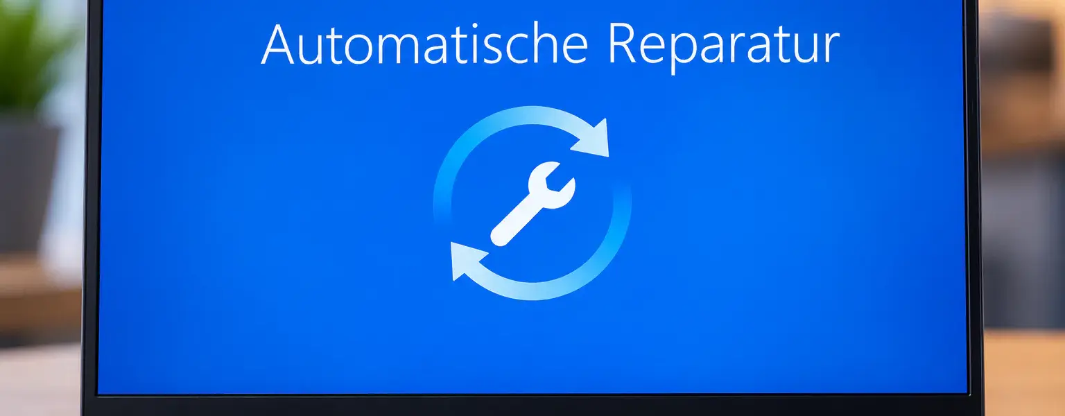 Windows 11 automatische Reparatur in Endlosschleife auf einem Laptop
