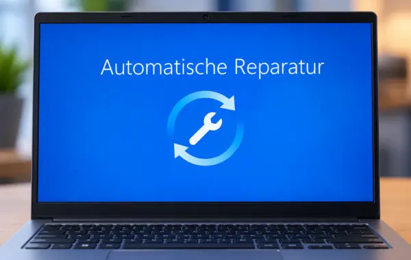 Windows 11 automatische Reparatur in Endlosschleife auf einem Laptop
