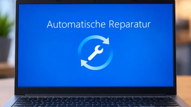 Windows 11 automatische Reparatur in Endlosschleife auf einem Laptop