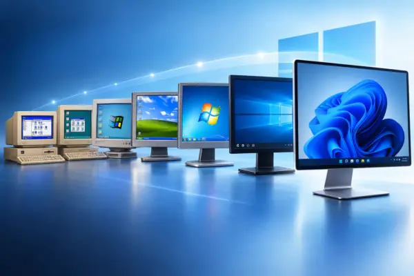 Entwicklung der Windows-Betriebssysteme bis Windows 11