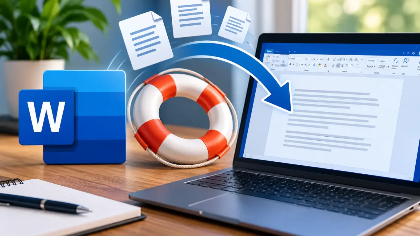 Nicht gespeicherte Datei in Microsoft Word wiederherstellen