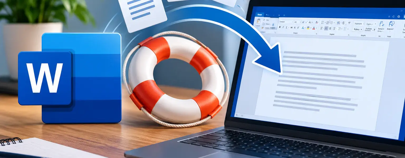 Nicht gespeicherte Datei in Microsoft Word wiederherstellen