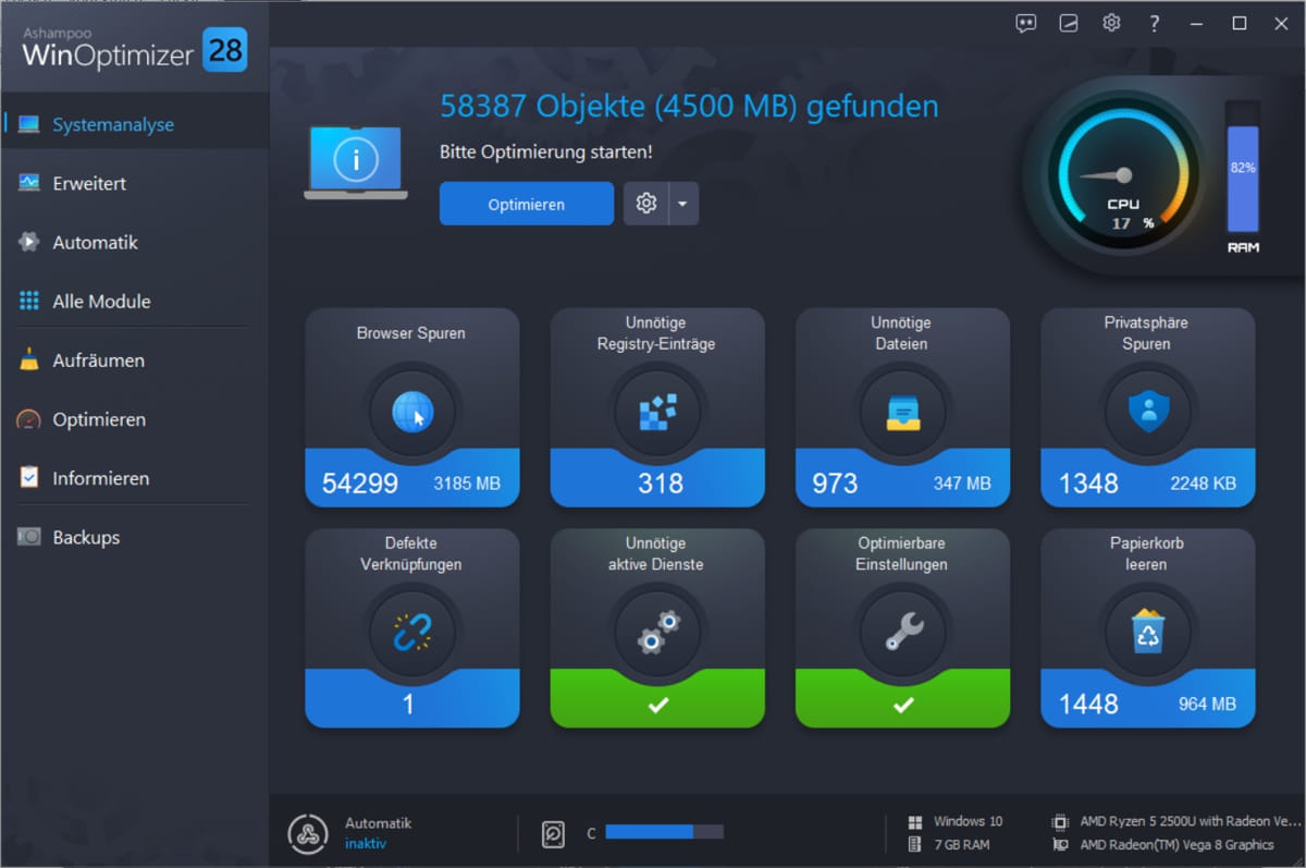 Ashampoo WinOptimizer 28